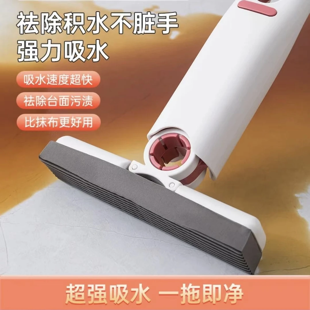 【清洁神器】免手洗迷你小拖把，桌面台面清洁神器不脏手！