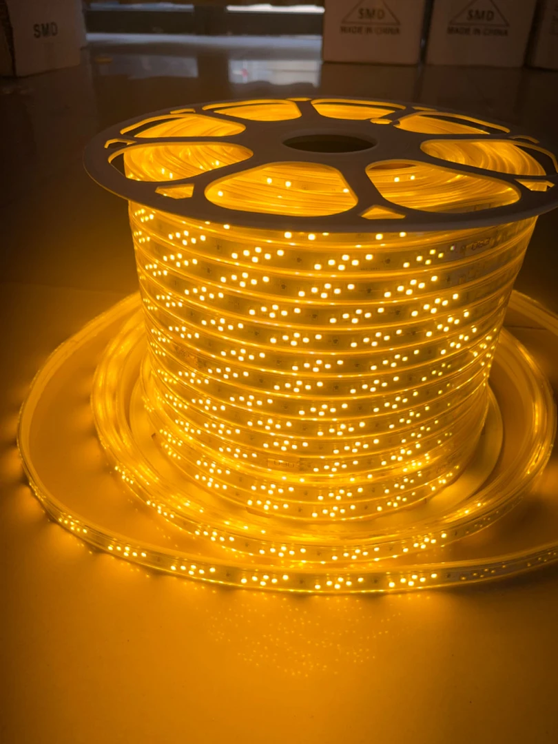 220v户外流水跑马灯带led防雨夜市摊大排档广告招牌婚庆线条灯带