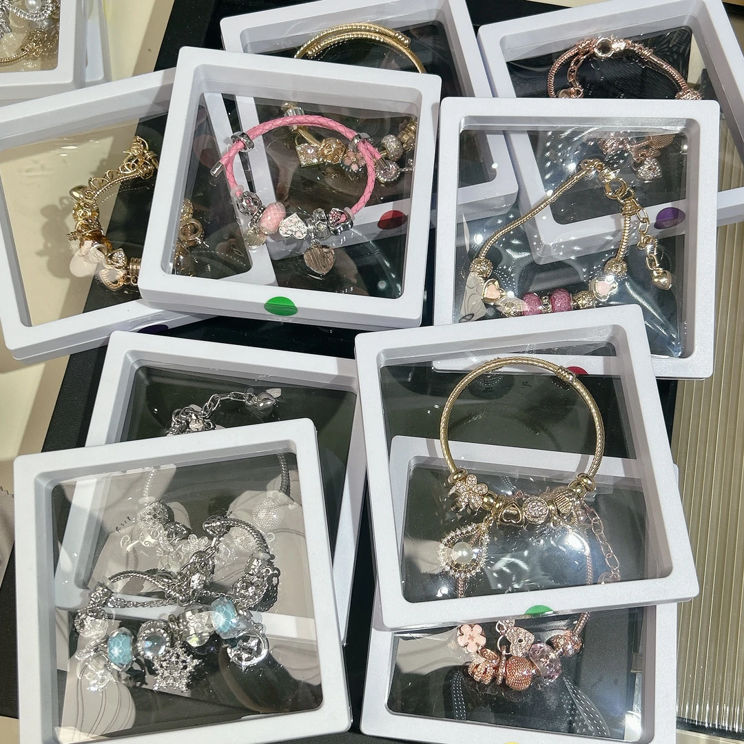 【拆蛋砖家手链直播装】diy金属首饰爆闪潘系捕梦网可调节手链装