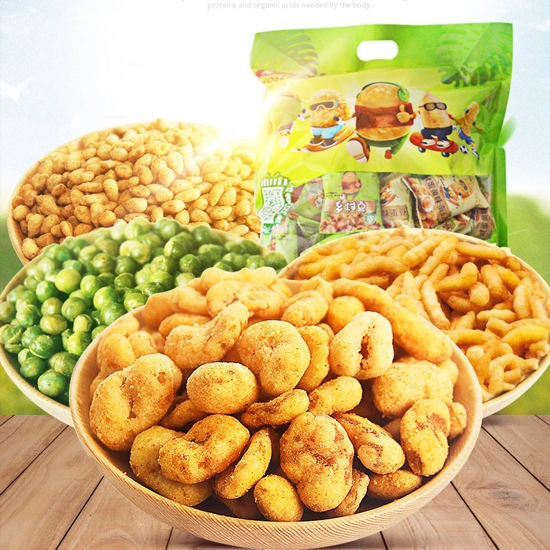 【为宁而来】厚生记休闲零食家庭实惠装1000g组合礼包（共1000g）