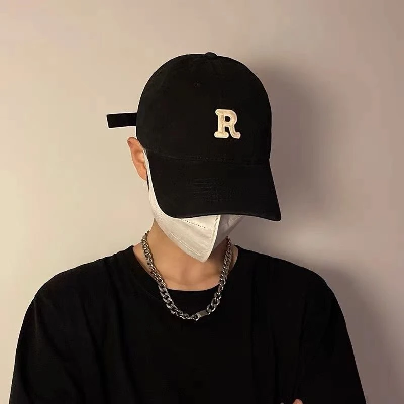 GVIPR标咖色棒球帽大头围显瘦显脸小百搭运动帽子男韩版鸭舌帽潮