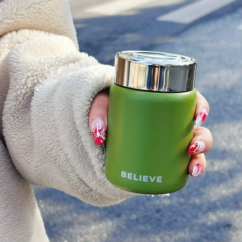 XA594 316不锈钢保温杯迷你口袋保温杯绿色180ML