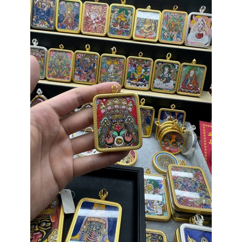 扎基拉姆热贡矿物颜料纯手绘直播间链接