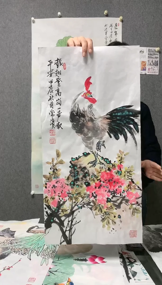 【闪购商品】绘画沈常滨 省美协 四尺四开68*34cm