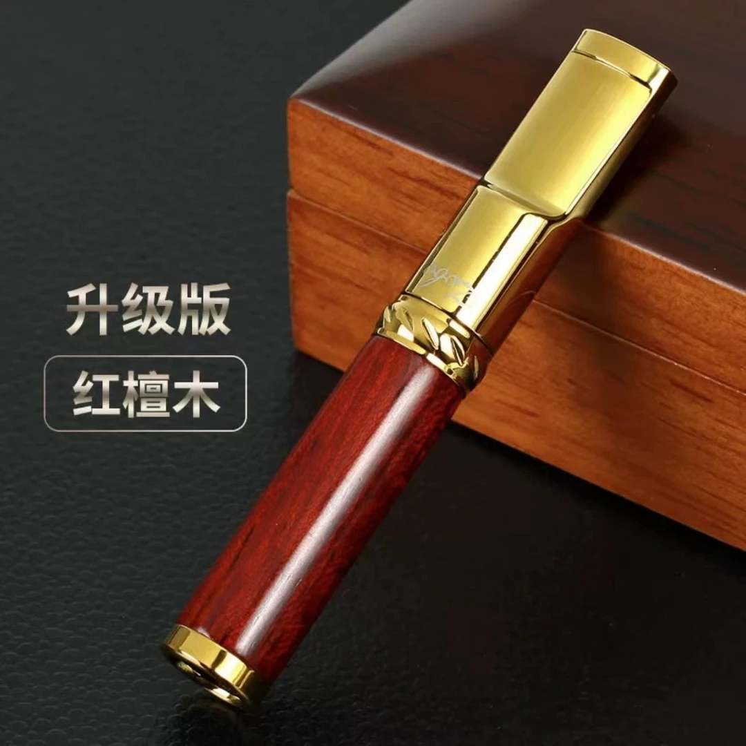 Zobo/正牌檀木金属过滤嘴（粗中细）三用可清洗循环使用时尚烟具