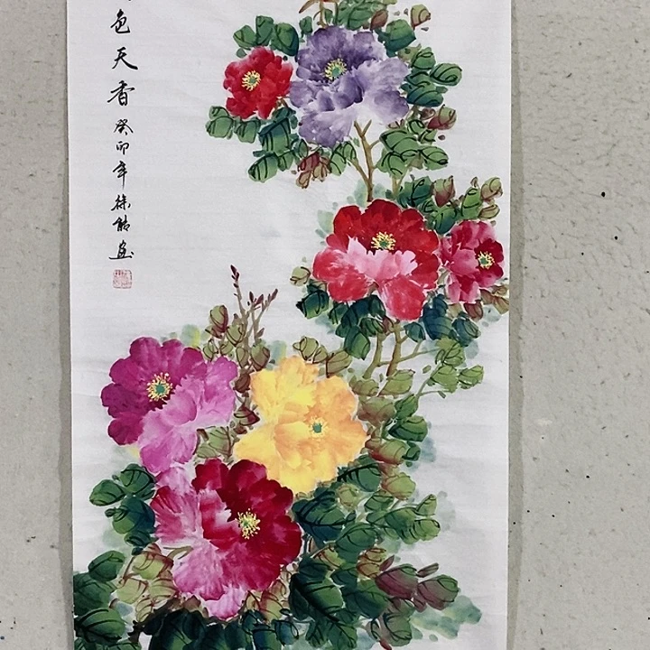 绘画花鸟画家作品