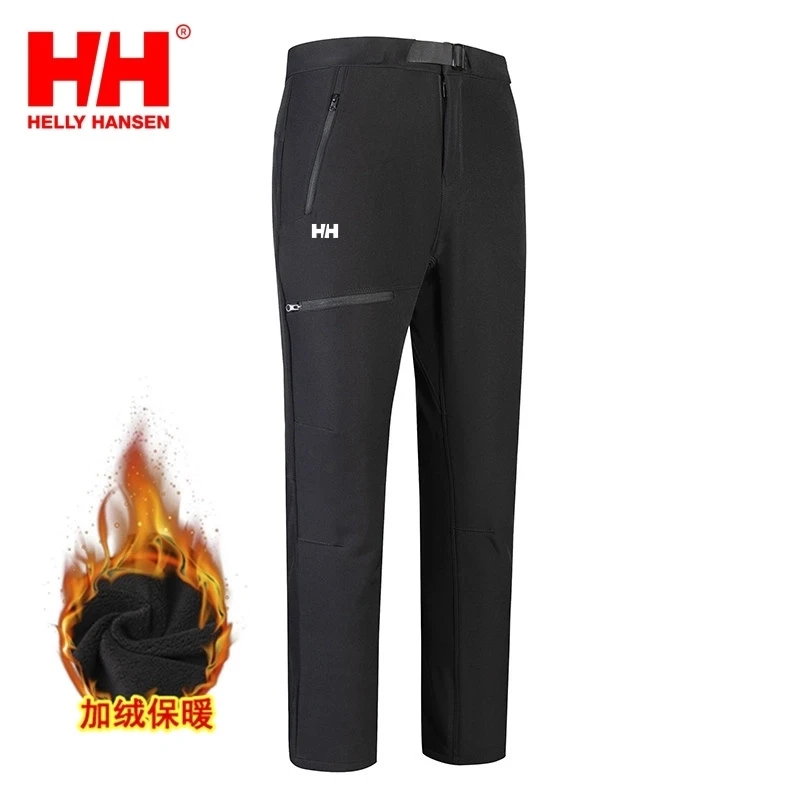 HellyHansen海丽汉森山系户外加绒裤男士情侣款登山软壳冲锋裤