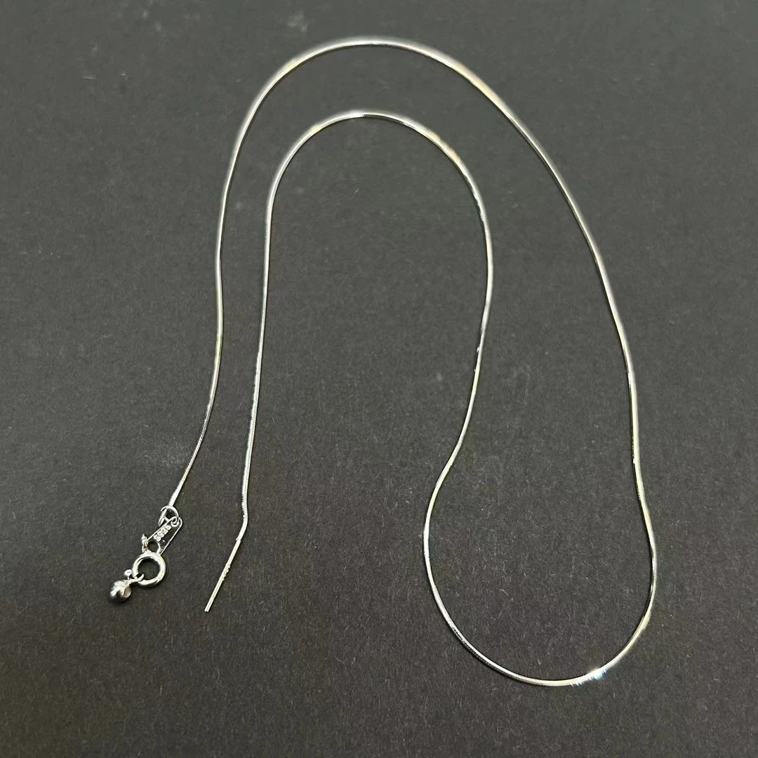 链子925银 925万能针式链子银色(多样性发一件)