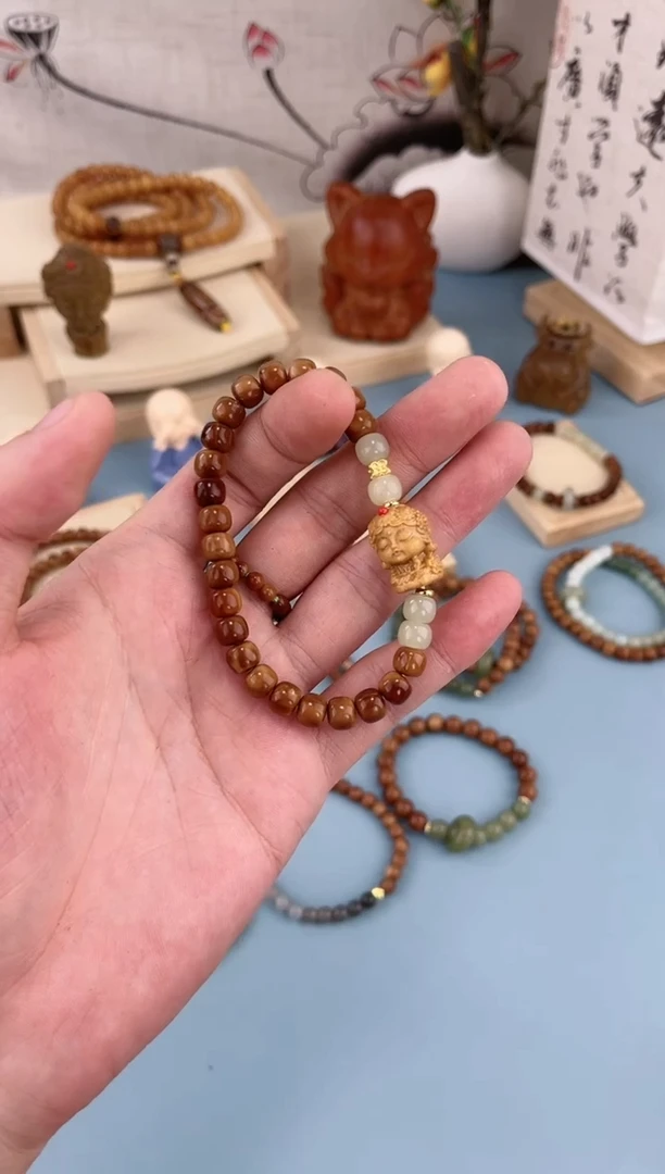 【闪购商品】库克手串库克桶型单圈度母