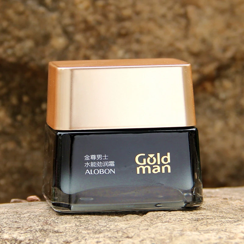 AloBon/雅邦金尊男士水能劲润霜60g补水保湿滋润改善粗糙平衡水油