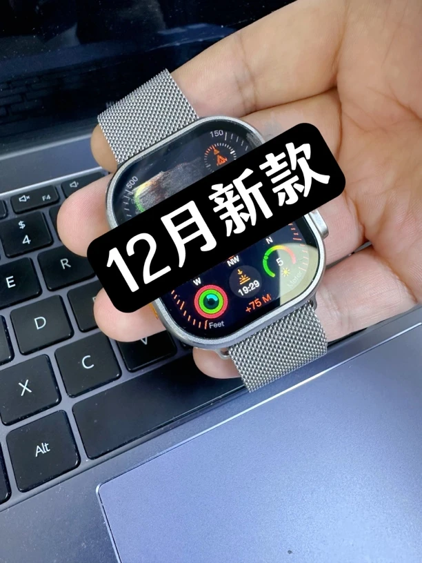 -12月-带相册录音NFC指南针手势接听多功能智能手表全面屏