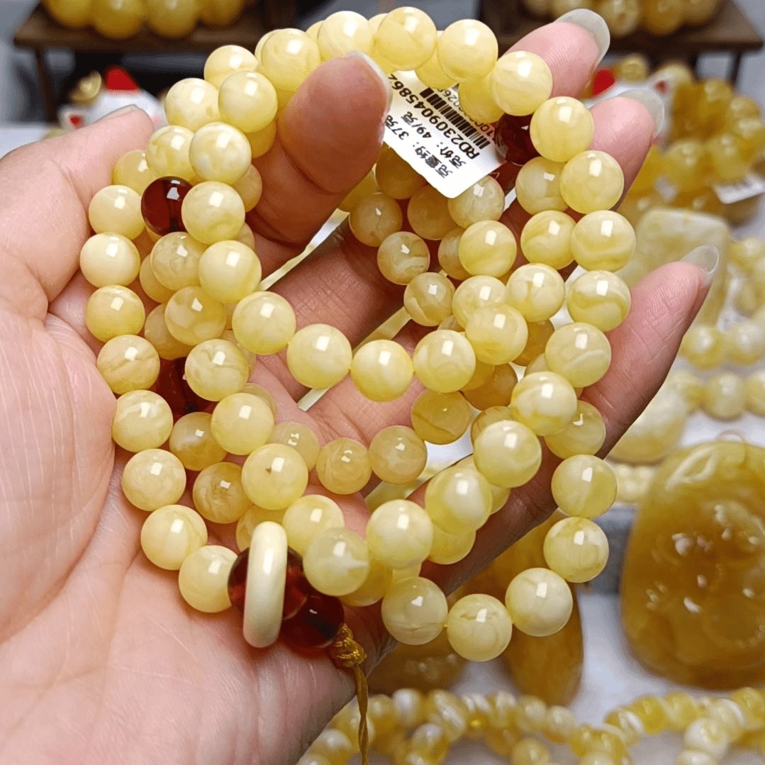 【闪购商品】蜜蜡手链未镶嵌李*东