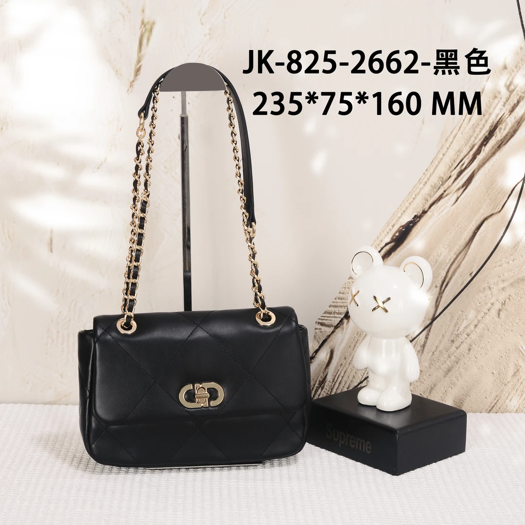 【Show Mi】GQ-2662-黑色-轻奢小众时尚百搭女士包包sm