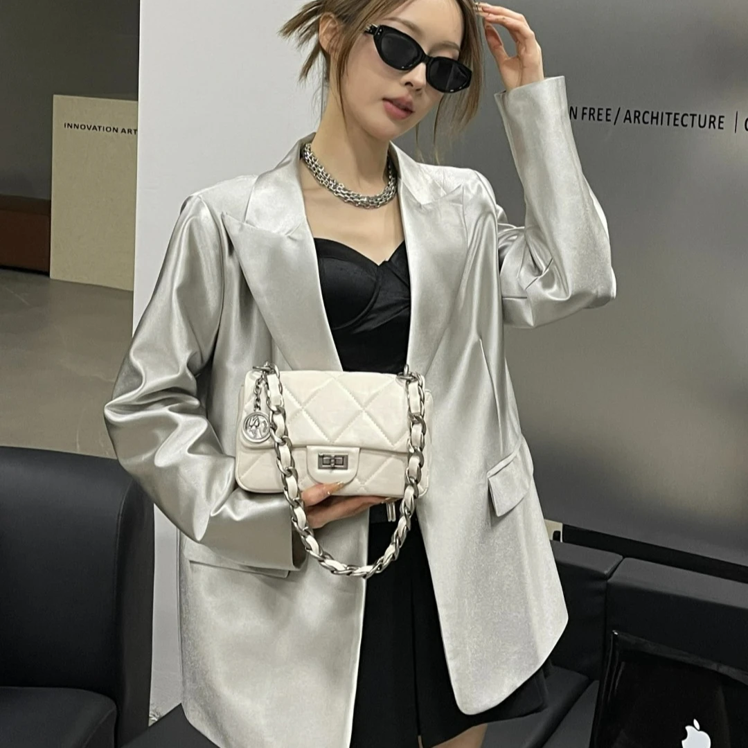 ZT-D-8611-奶白色-RAIN.CUN轻奢小众时尚百搭女士包