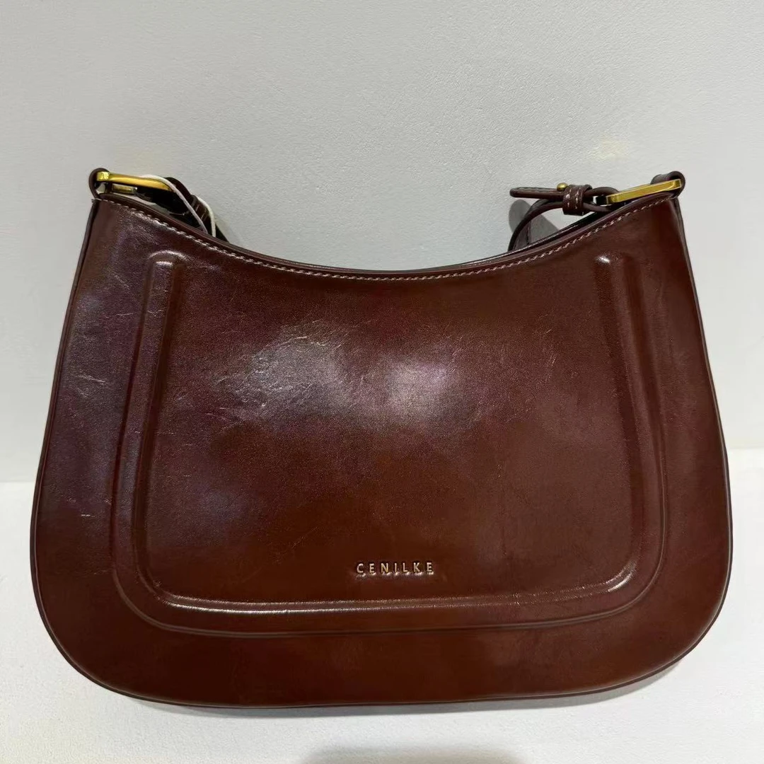 【Show Mi】QYX-81297-美拉德棕-轻奢小众时尚百搭女士包包sm