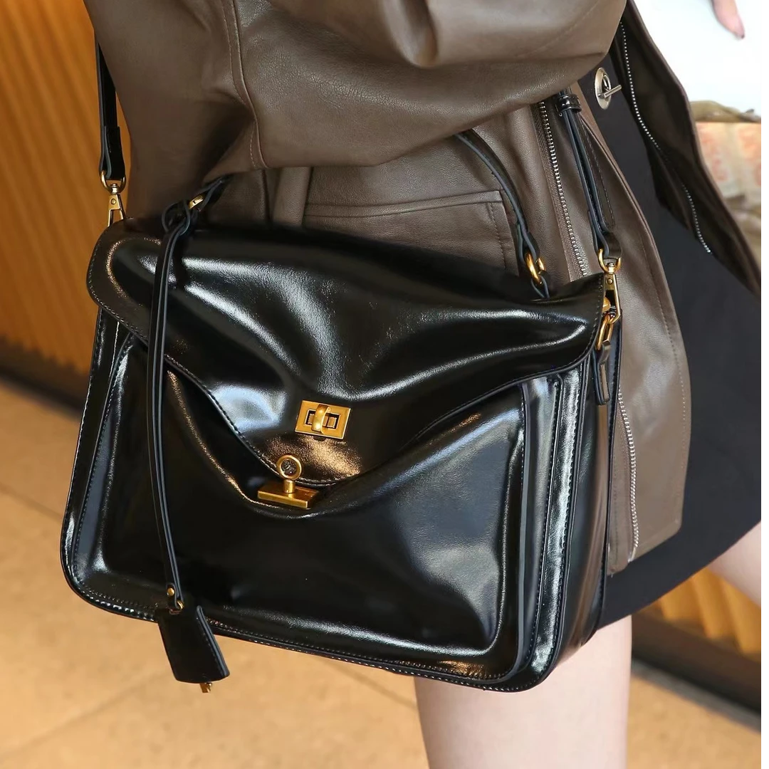 【Show Mi】SKL-5358-1-黑色-轻奢小众时尚百搭女士包sm