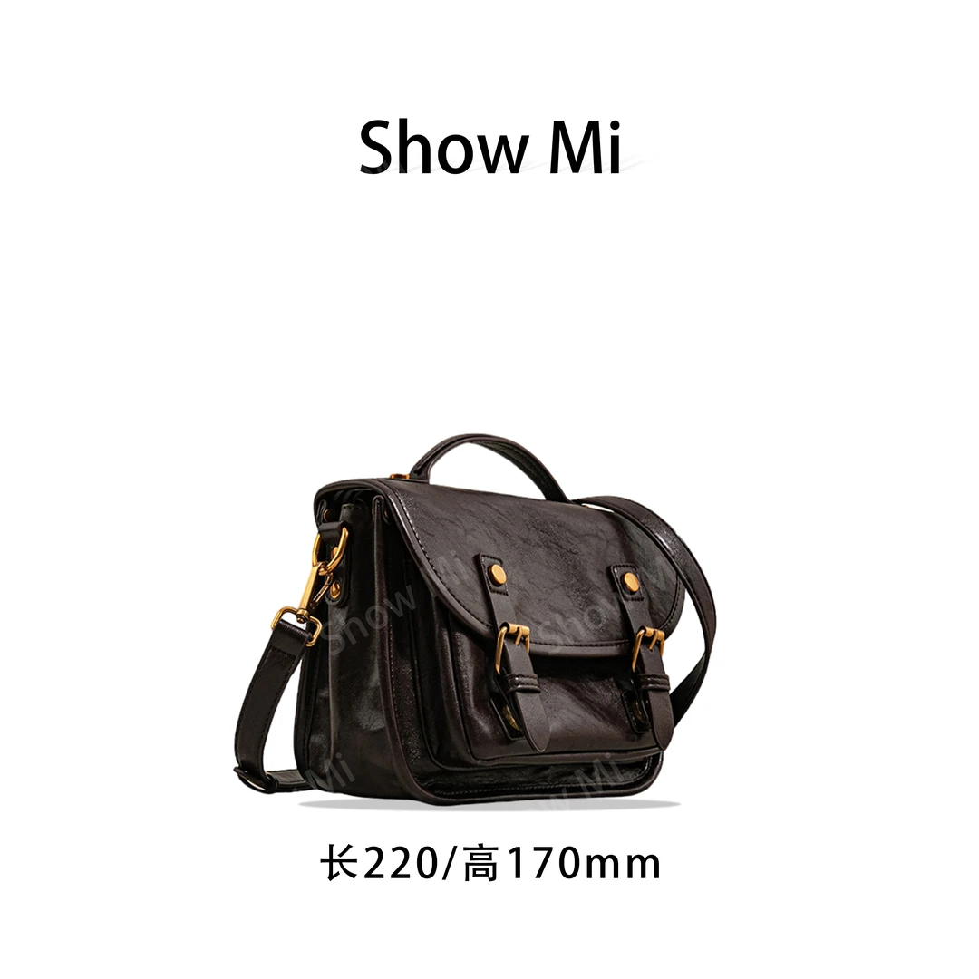 【Show Mi】SK-82682-黑糖咖啡-轻奢小众时尚百搭女士包sm