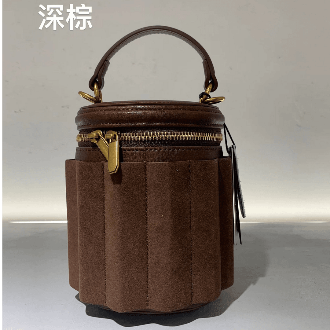 SK-62594-深棕-RAIN.CUN轻奢小众时尚百搭女士包包