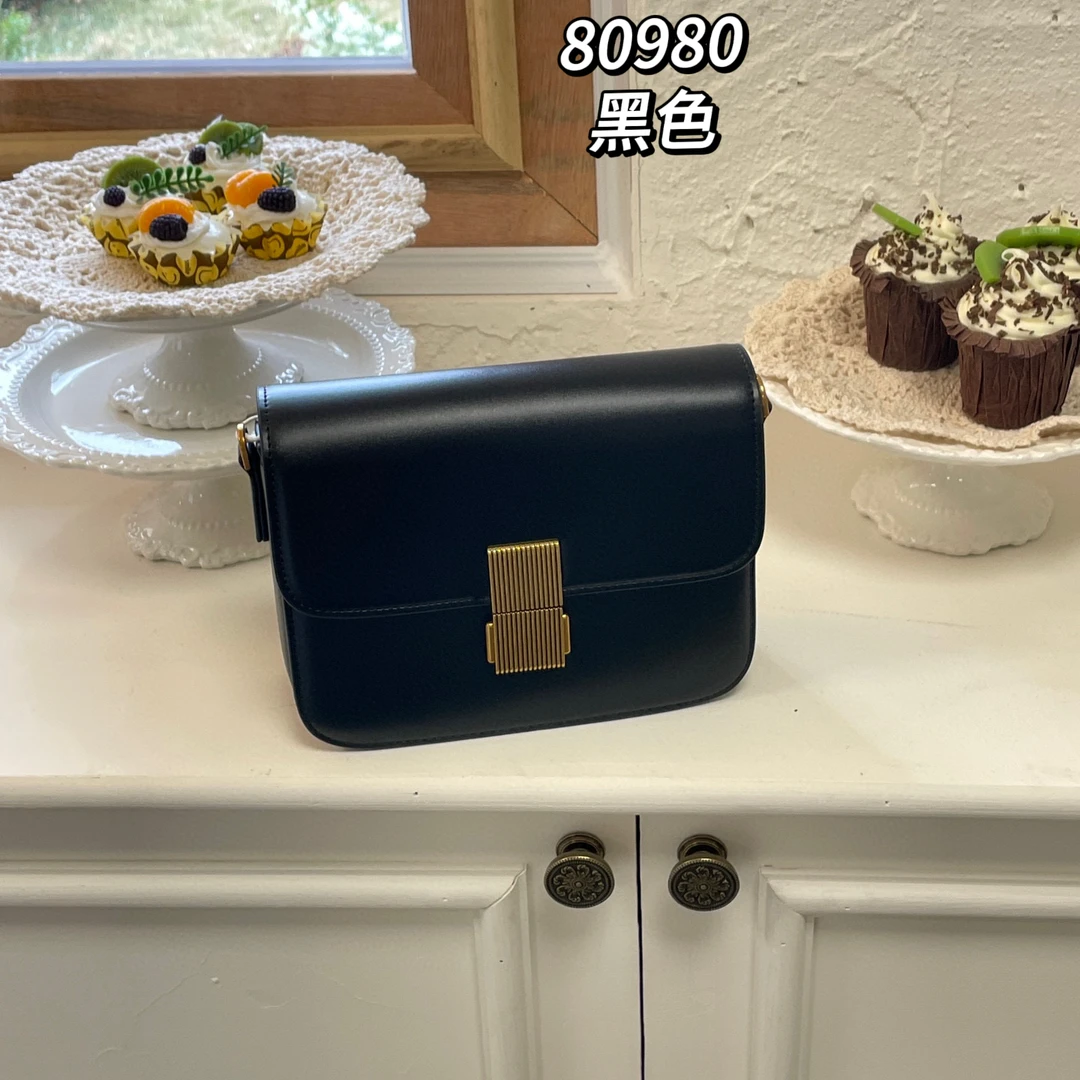 SK-80980-黑色-RAIN.CUN轻奢小众时尚百搭女士包包