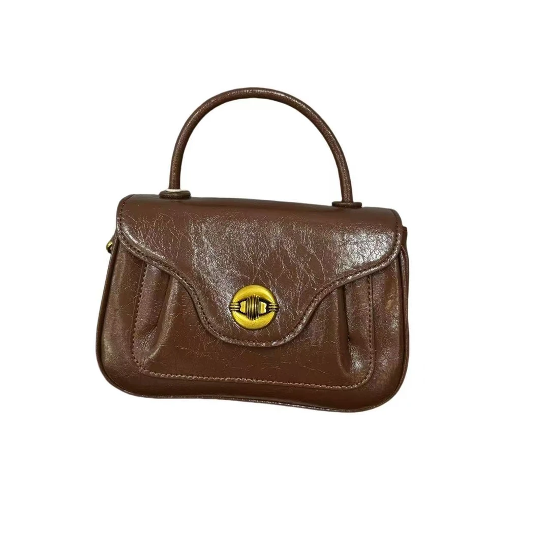 【Show Mi】QYX-9655-摩卡棕-轻奢小众时尚百搭女士包包sm