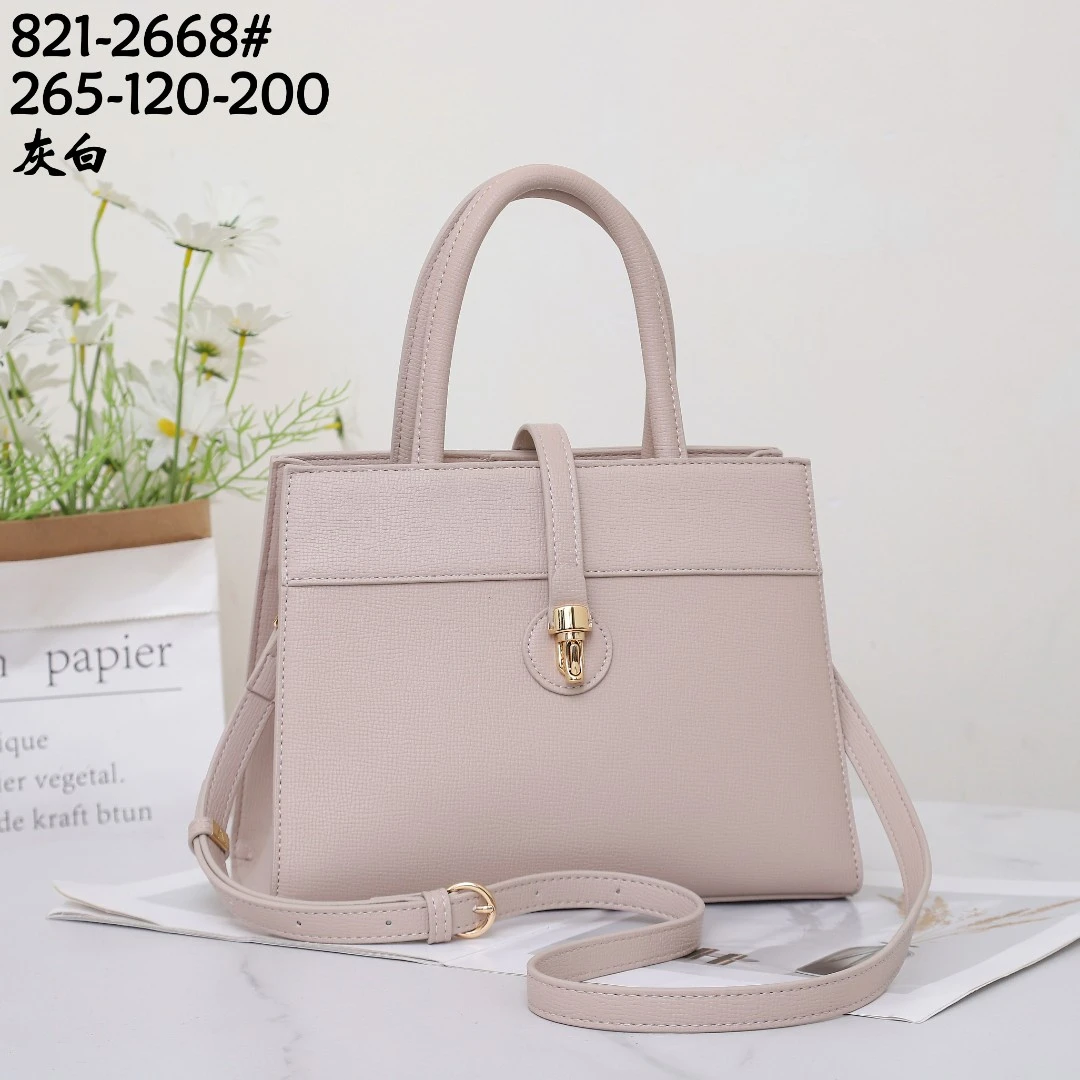 【Show Mi】GQ-2668-灰白-轻奢小众时尚百搭女士包包