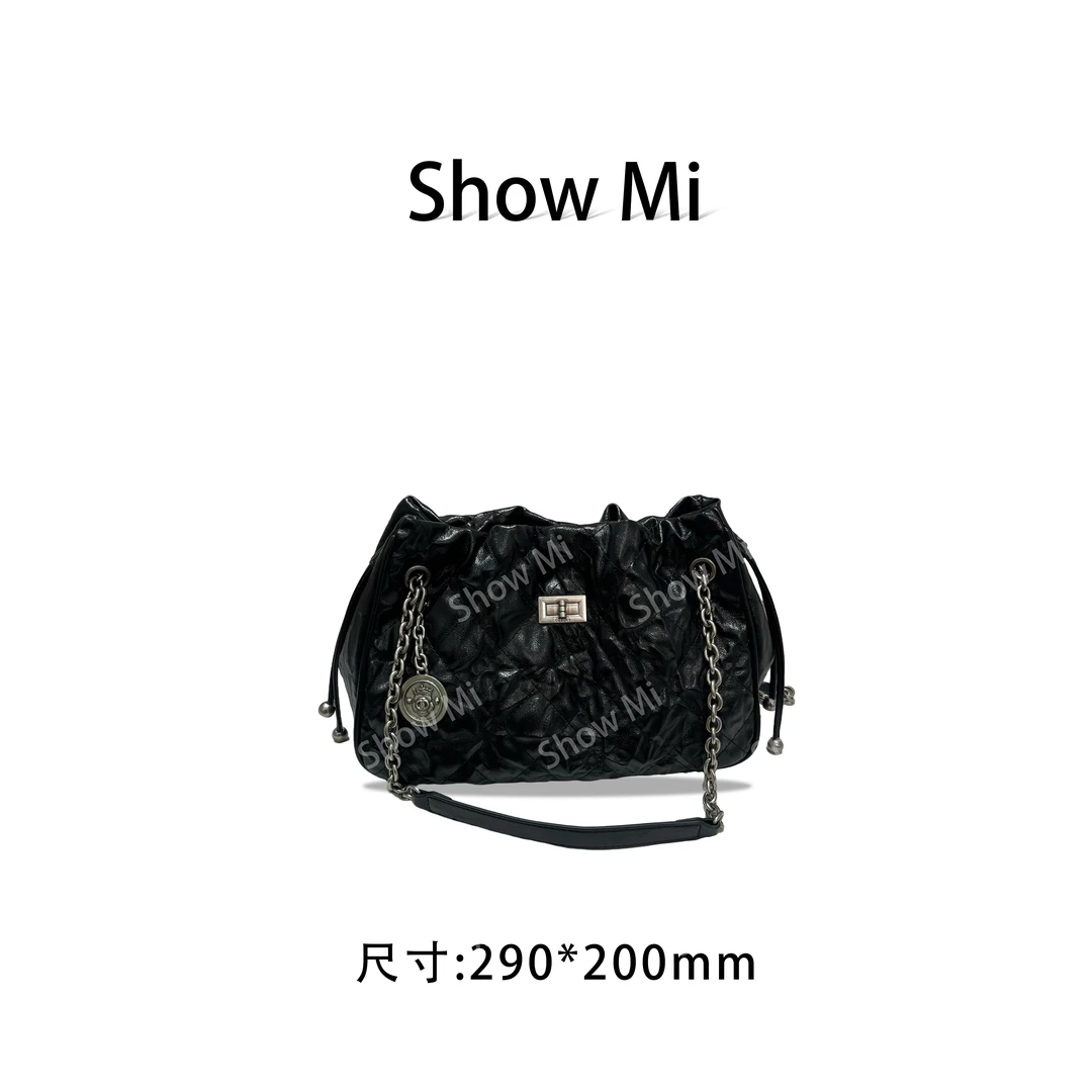 【Show Mi】ZT-D7089-黑色-轻奢小众时尚百搭女士包sm