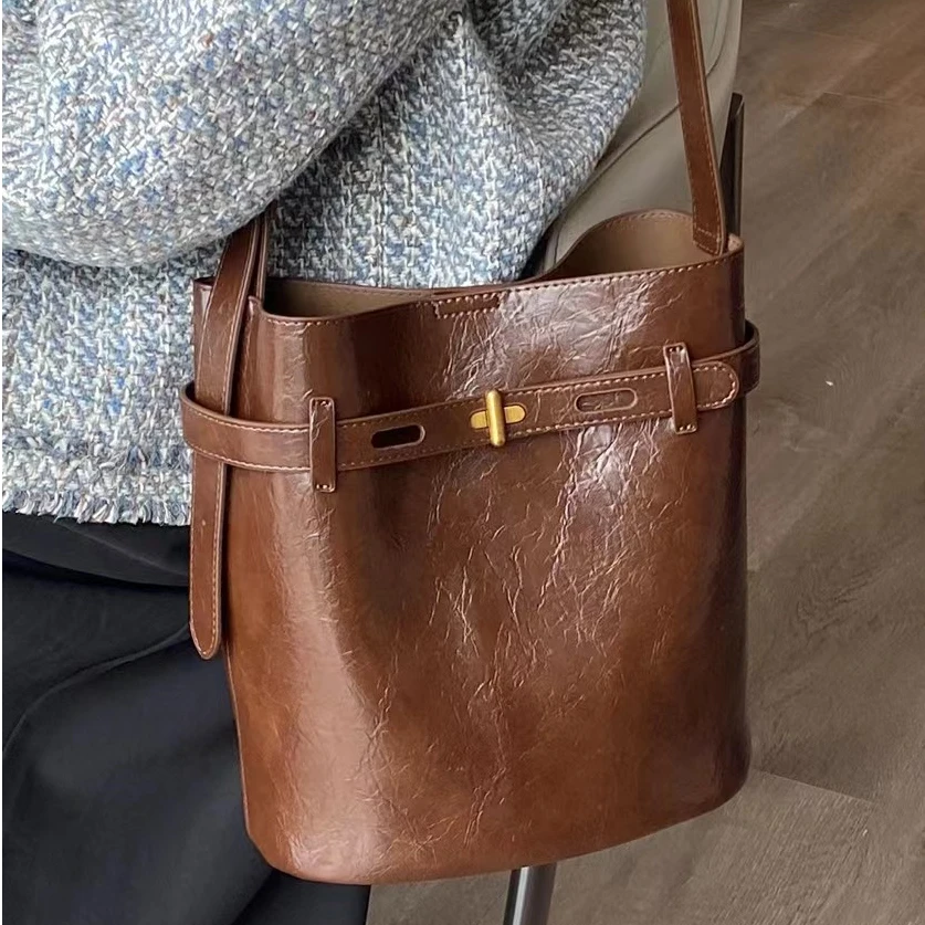 【Show Mi】SKL-7207-拿铁色-轻奢小众时尚百搭女士包sm