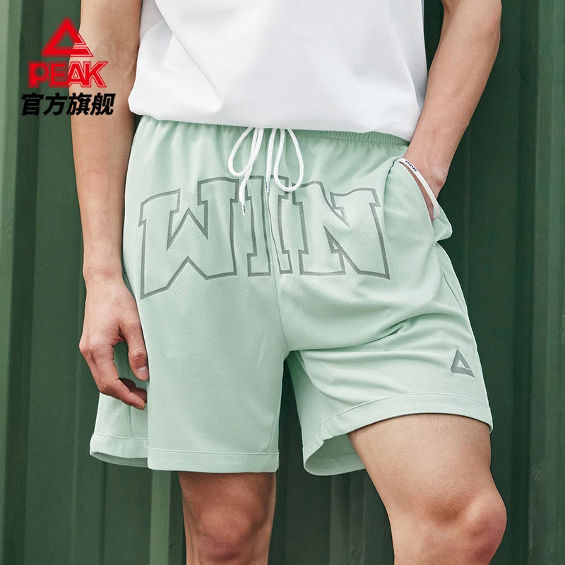 匹克战神训练系列丨篮球短裤2025夏四分裤宽松透气运动裤跑步裤男