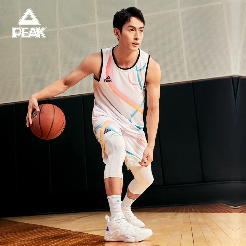 匹克篮球训练系列丨男运动两件套2025速干透气T恤短袖短裤跑步服