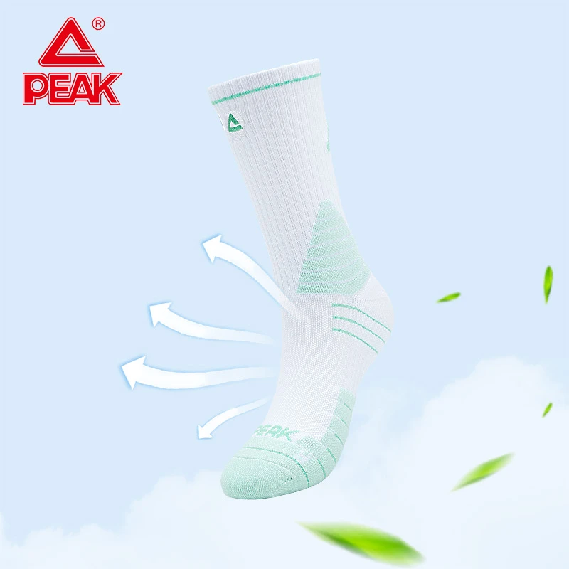 匹克实战专业篮球袜子毛巾底高筒运动精英男中筒高帮长筒训练美式