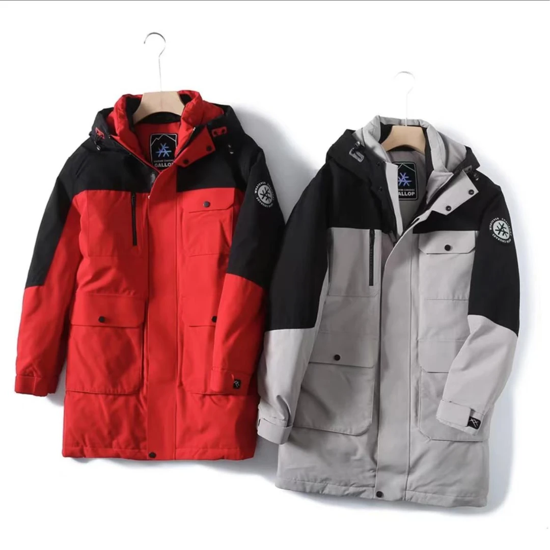 D349#4D123款户外级防寒防风雪加厚90鹅绒服