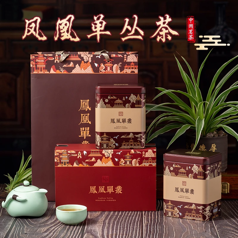凤凰高山单丛乌叶罐装采摘单丛茶浓香礼盒装产区实惠传统工艺浓郁