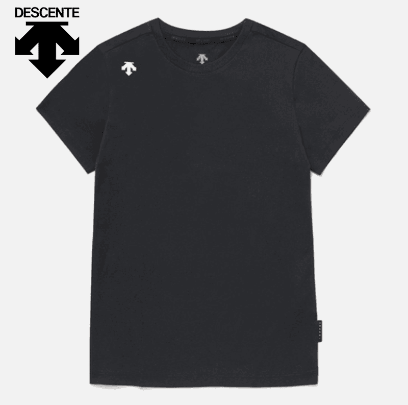 DESCENTE/迪桑特户外运动休闲圆领短袖男女同款夏季速干半袖T恤