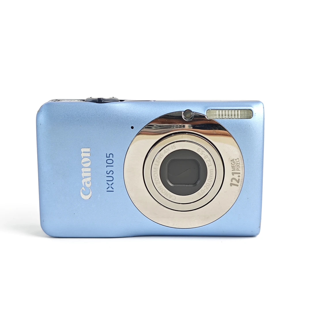95新 Canon/佳能 ixus105天蓝色1210万像素4倍变焦ccd数码相机