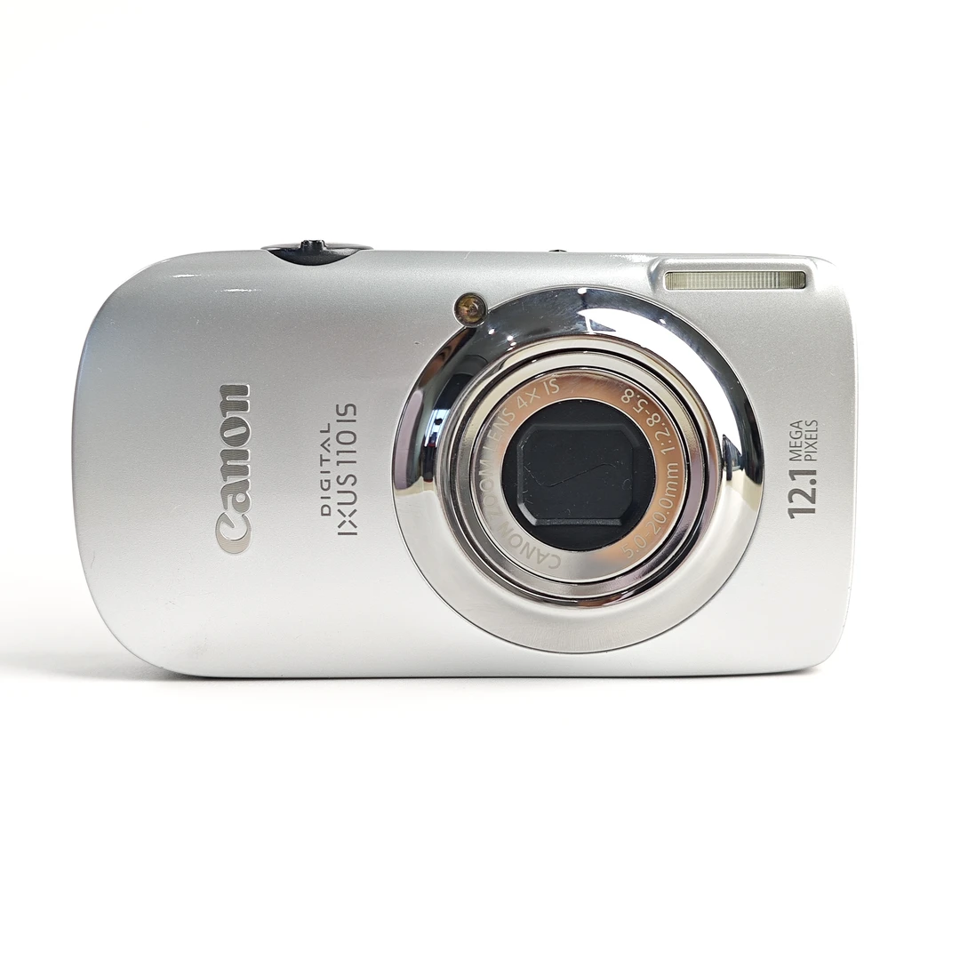 95新 Canon/佳能 ixus110月光银1210万像素4倍变焦ccd数码相机