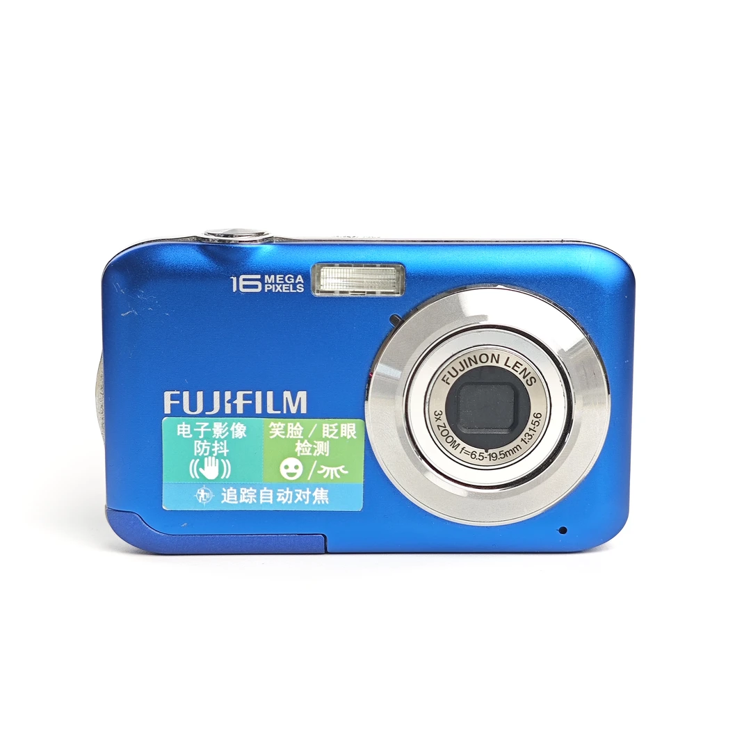 95新 Fujifilm/富士 jv255蓝色1600万像素3倍变焦ccd数码相机