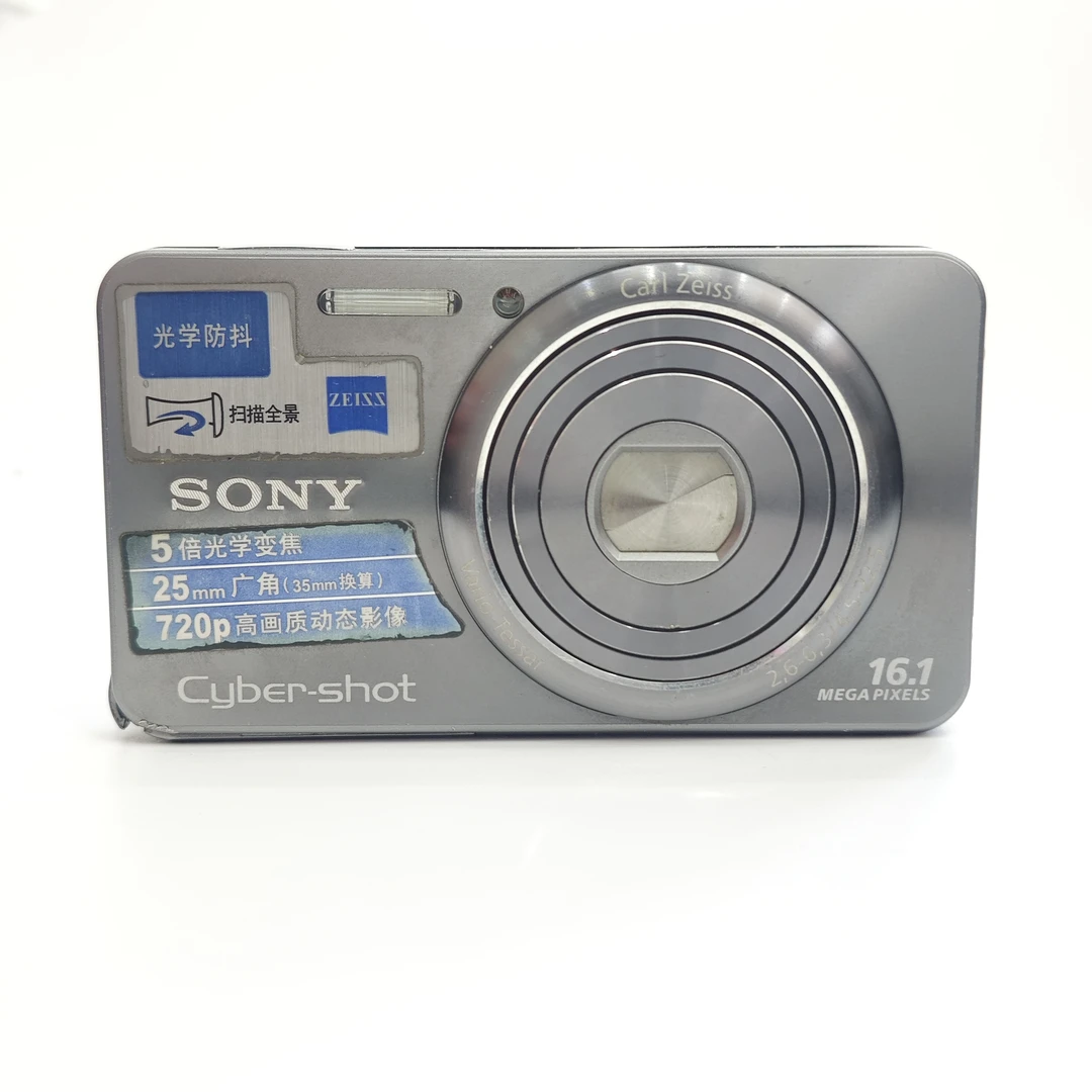 95新 Sony/索尼 w570太空灰1600万像素5倍变焦ccd数码相机