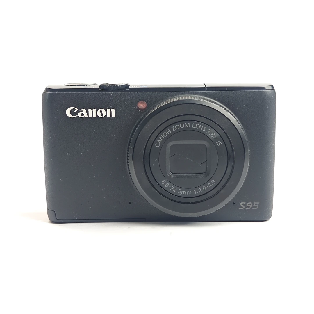 95新 Canon/佳能 s95哑光黑1000万像素3.8倍变焦ccd数码相机