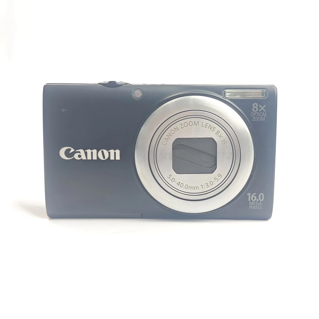 95新 Canon/佳能 a4000哑光黑1600万像素8倍变焦ccd数码相机