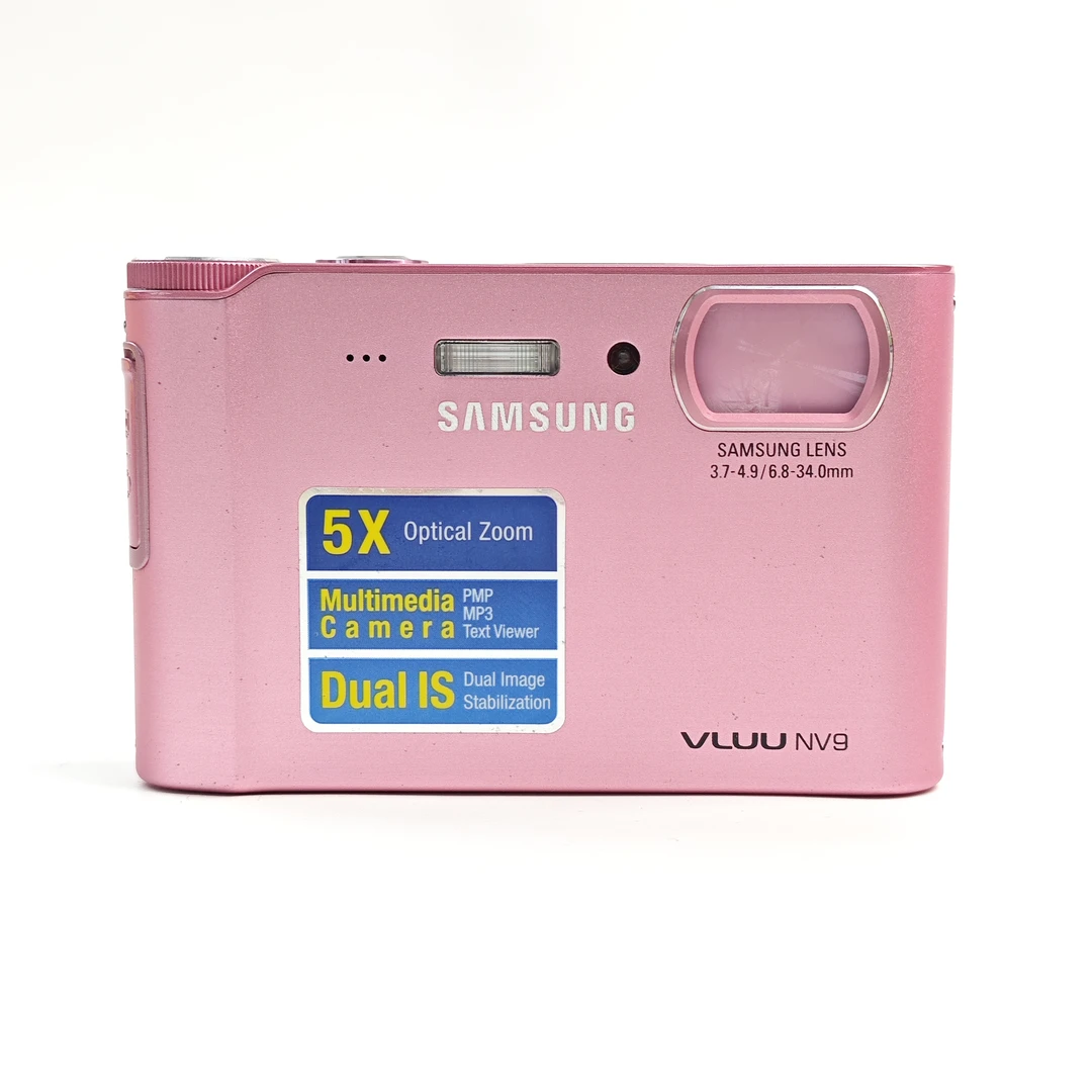 95新 Samsung/三星 nv9粉1030万像素5倍变焦ccd