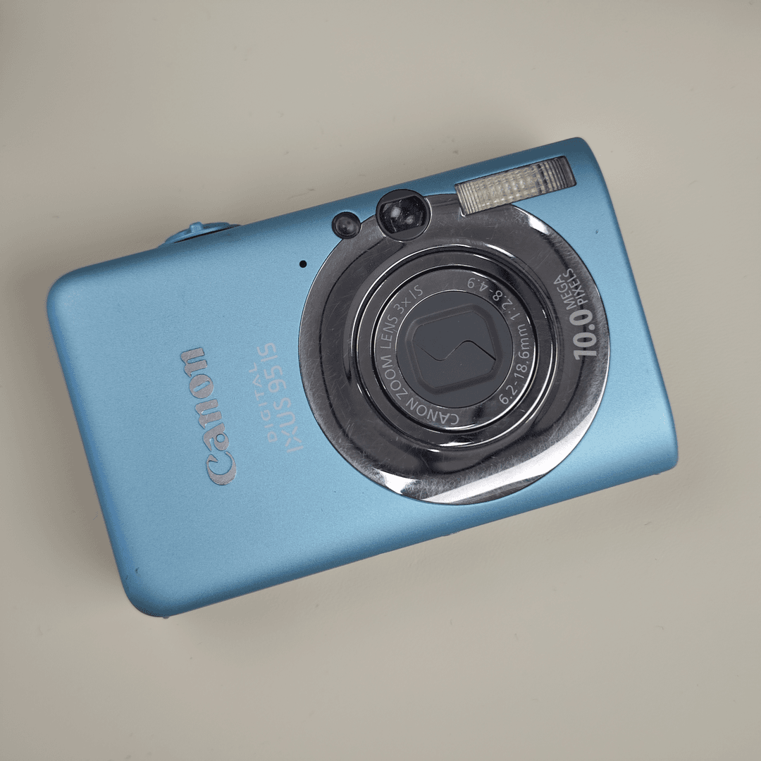 9新 Canon/佳能 ixus95天蓝色1000万像素3倍变焦ccd数码相机