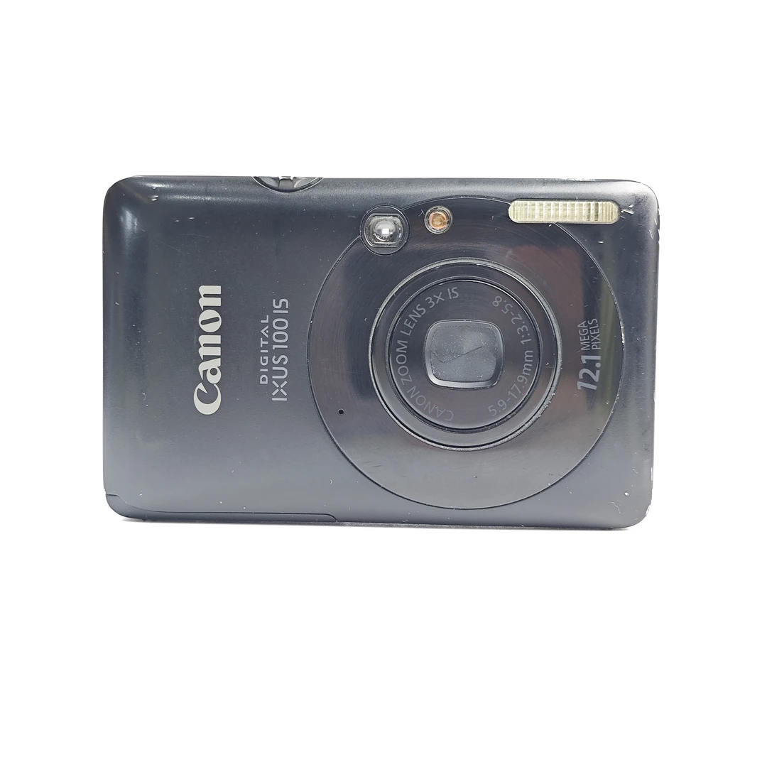 9新 Canon/佳能 ixus100黑1210万像素3倍变焦ccd数码相机
