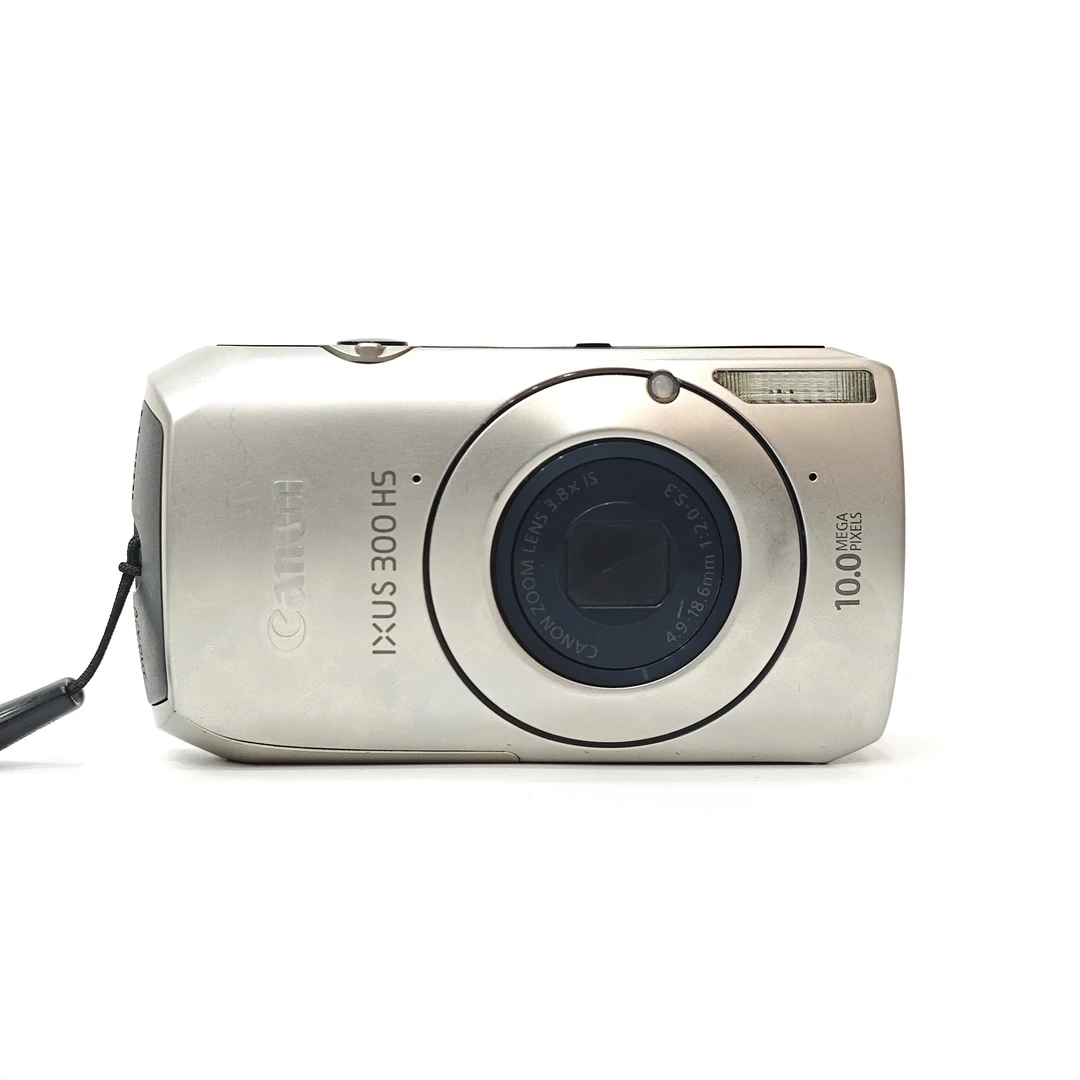 95新 Canon/佳能 ixus300月光银1000万像素3.8倍变焦ccd数码相机