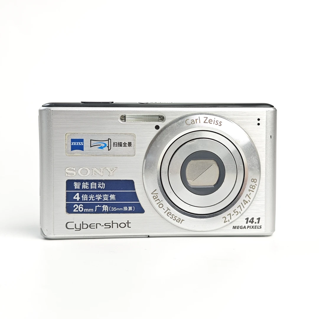 95新 Sony/索尼 w530银1410万像素4倍变焦ccd数码相机