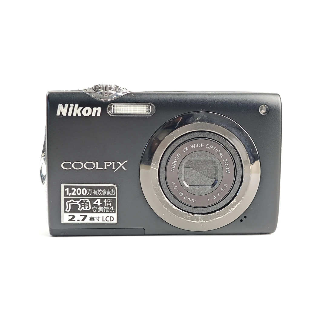 95新 Nikon/尼康 s3000优雅黑1200万像素4倍变焦ccd数码相机