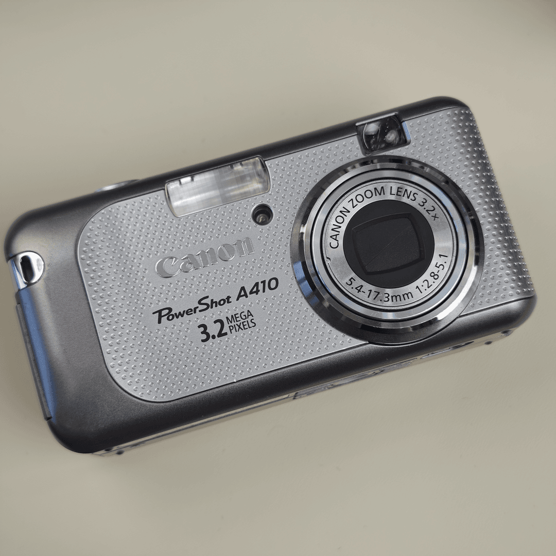 9新 Canon/佳能 a410太空灰320万像素3.2倍变焦ccd数码相机