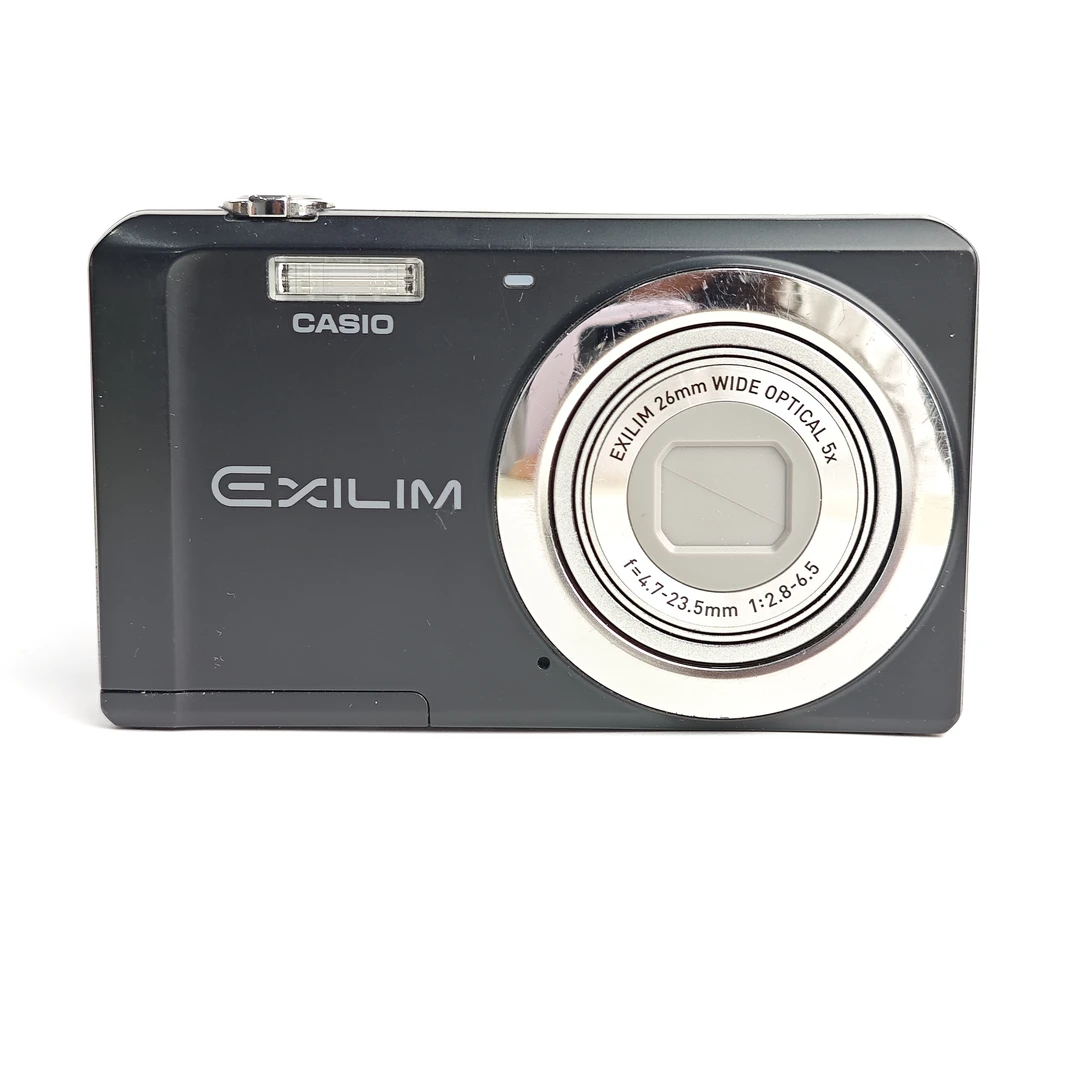 95新 Casio/卡西欧 zs5黑色1410万像素5倍变焦ccd数码相机