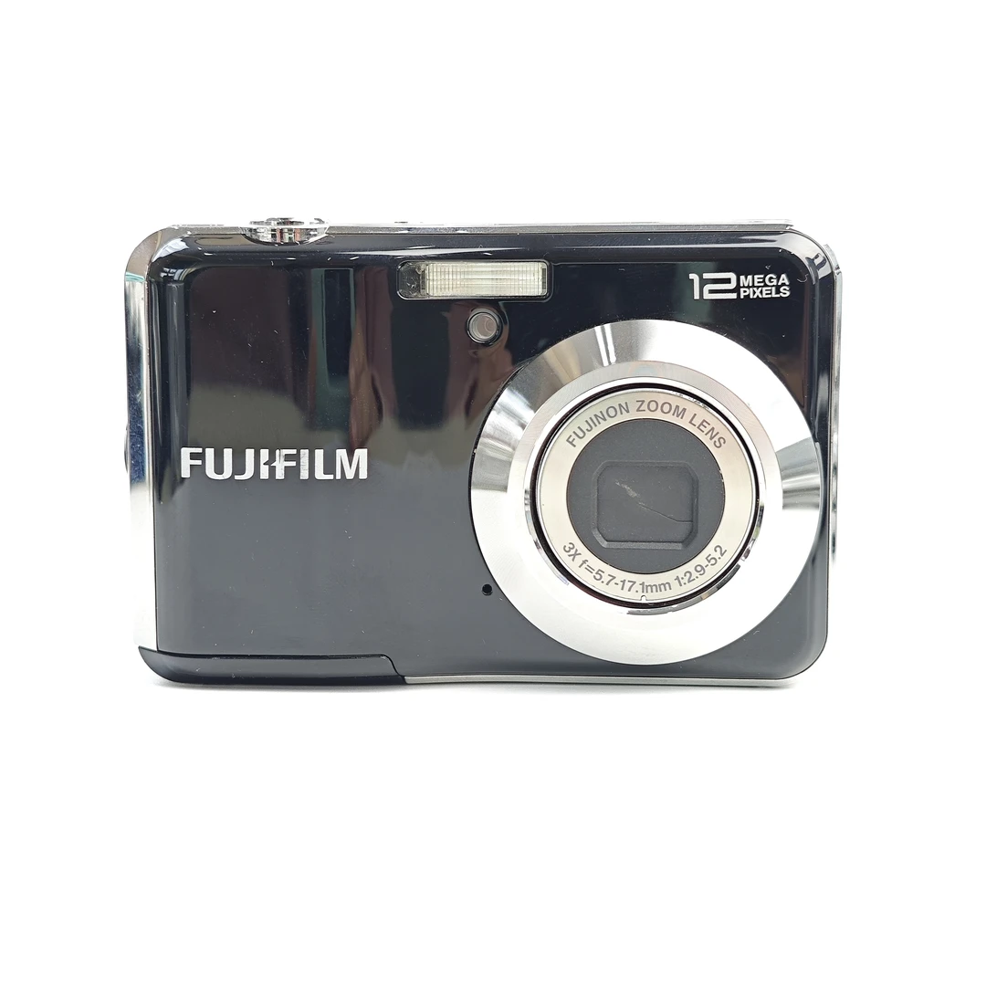 95新 Fujifilm/富士 av105黑色1200万像素3倍变焦ccd数码相机