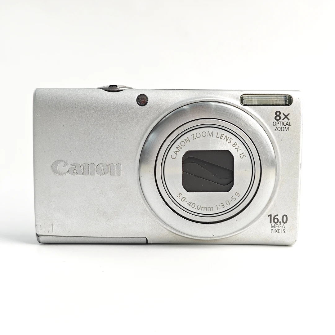 9新 Canon/佳能 a4000银色1600万像素8倍变焦ccd数码相机