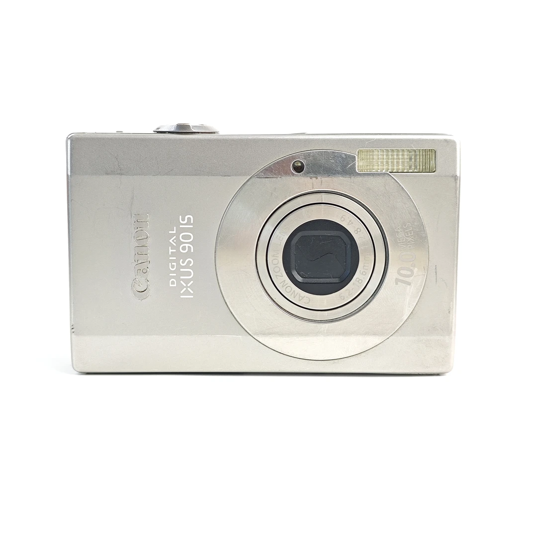 95新 Canon/佳能 ixus90轻奢银1020万像素3倍变焦ccd数码相机